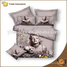 Figura pintura 3d cama quarto uso cama conjunto